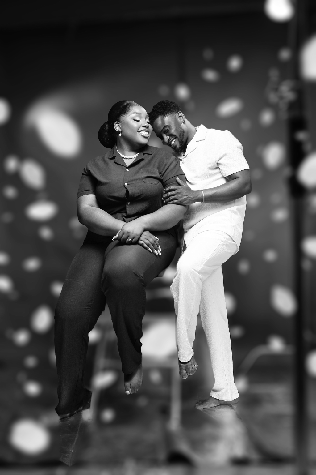 Osasumwen & Kidochukwu — B&W
